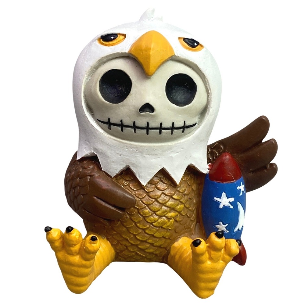 Furrybones Figurine‎ Baldie Skeleton Eagle Collectible Decor Gothcore NIB